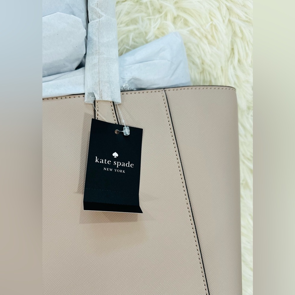 Kate Spade Beige Tote Bag - Picture 6 of 6